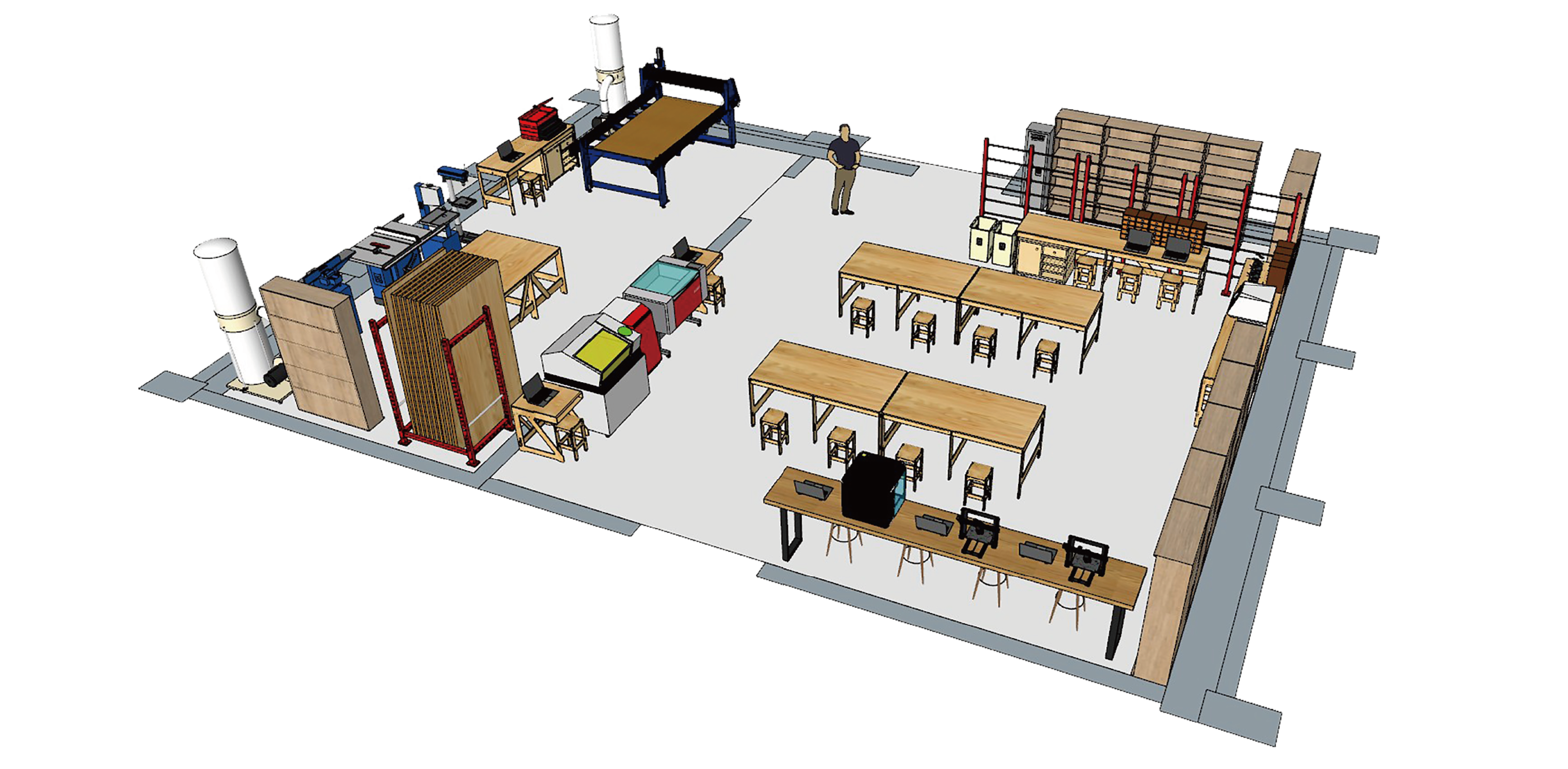 ファブラボ栗山全容