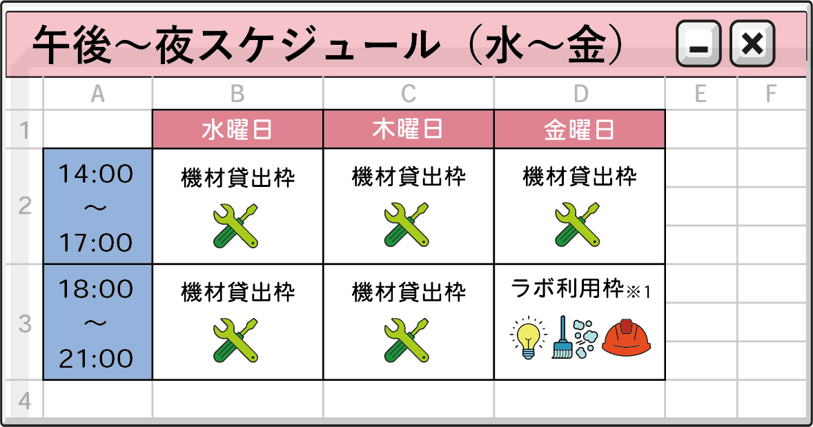 スケジュール２